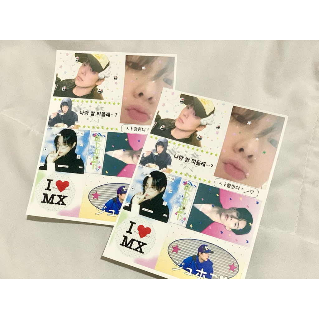 

sticker 10th anniversary concert monsta x (freebies)