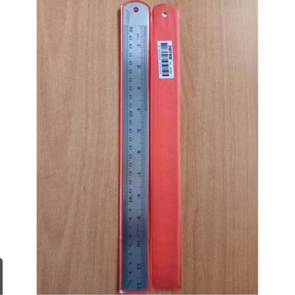 

Joyko Stainless Ruler RL-ST30 Penggaris Besi Panjang 30 cm Mistar