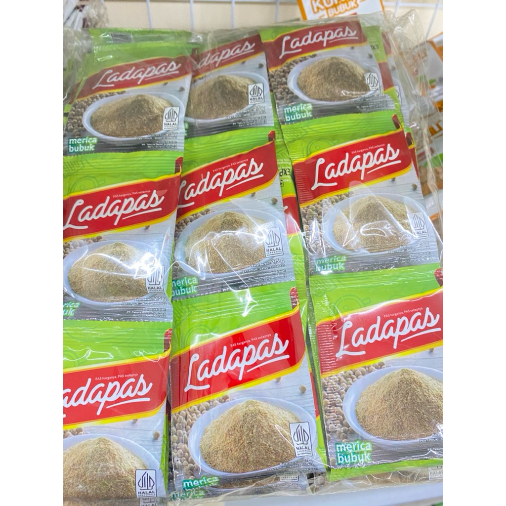 

Ladapas Merica Bubuk 2,5g 1Renceng / 12pcs