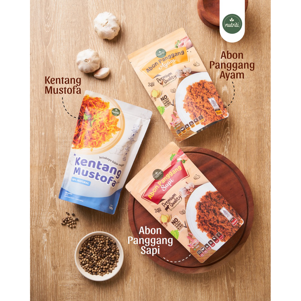 

Paket Bundling (abon ayam, abon sapi dan kentang mustofa)