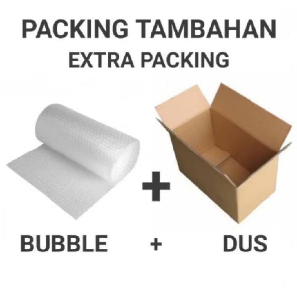 

bablewrap dus tambahan packing luar pulau pengganti packing kayu