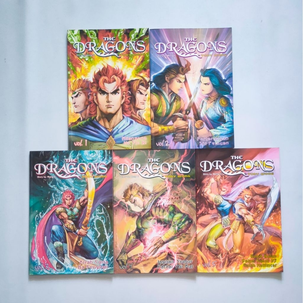 Komik Silat Manhua cabutan - THE DRAGONS