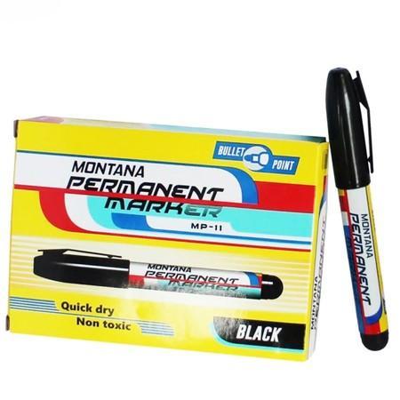 

Spidol Permanen Hitam Montana MP-11 / Spidol Permanent Marker Hitam - Bisa di isi ulang - 1 PCS00