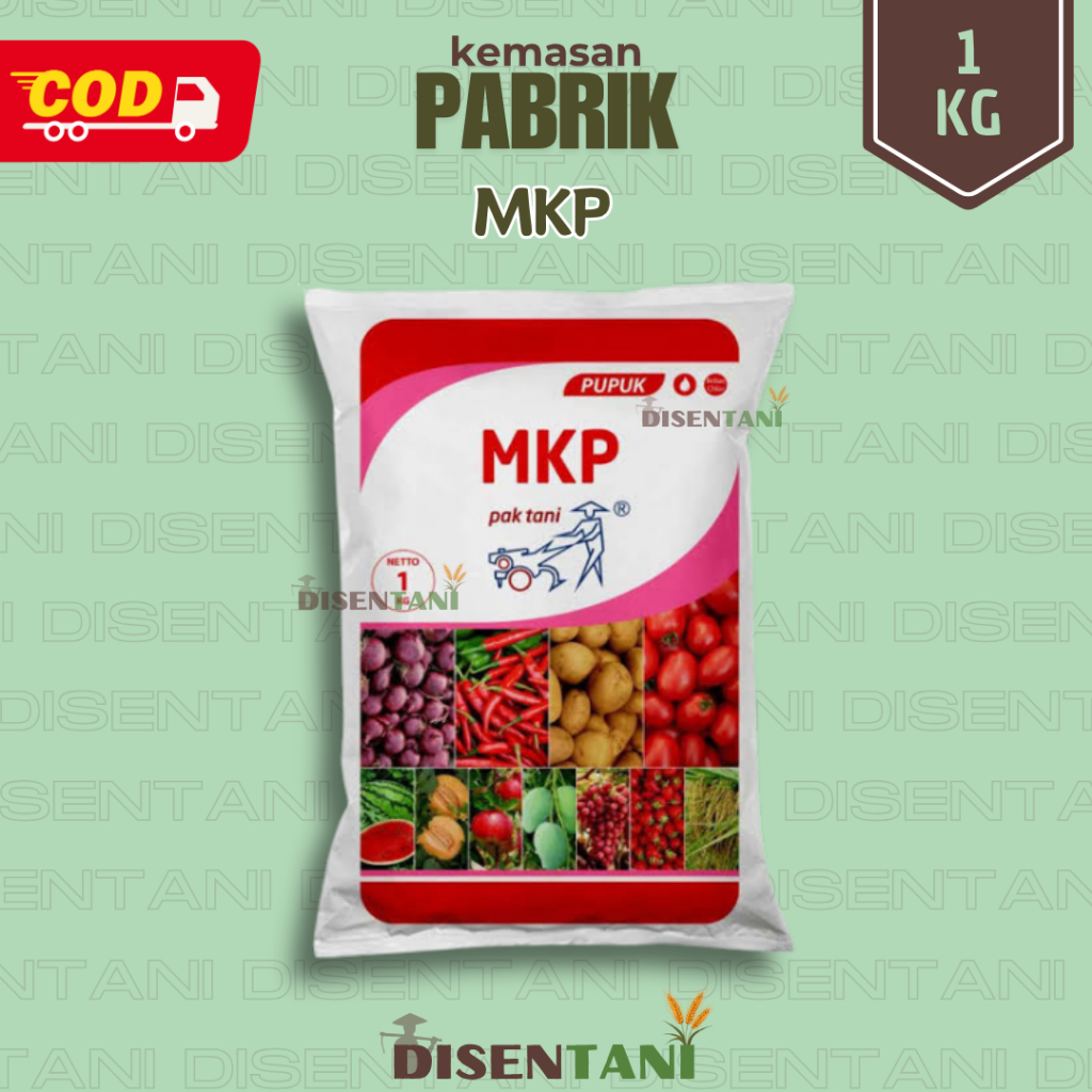 MKP Mono Kalium Fosfat 1kg – Pupuk Daun & Pembungaan | Tinggi Fosfor & Kalium | Cepat Larut