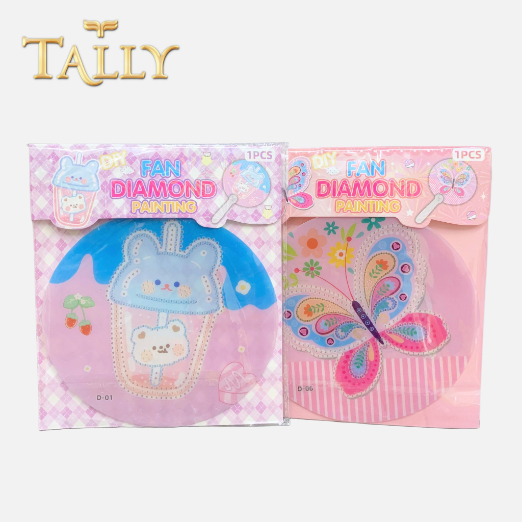 

TALLY Sarwendah EXCLUSIVE GIFT SPECIAL SCHOOL HOLIDAY EDITION Diamond Painting Craft Keychain