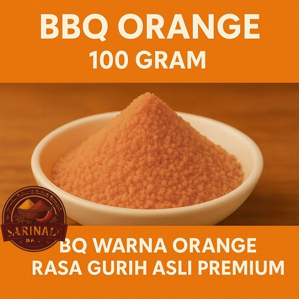 

Bumbu Tabur BBQ Orange 100gram – Sensasi Rasa Gurih Manis dengan Aroma BBQ yang Menggoda!
