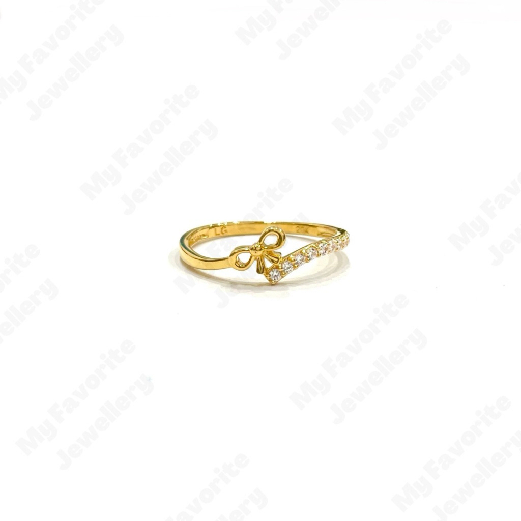 Cincin Aurel Ad Pita Uk12 Emas Asli Kadar 875 20K