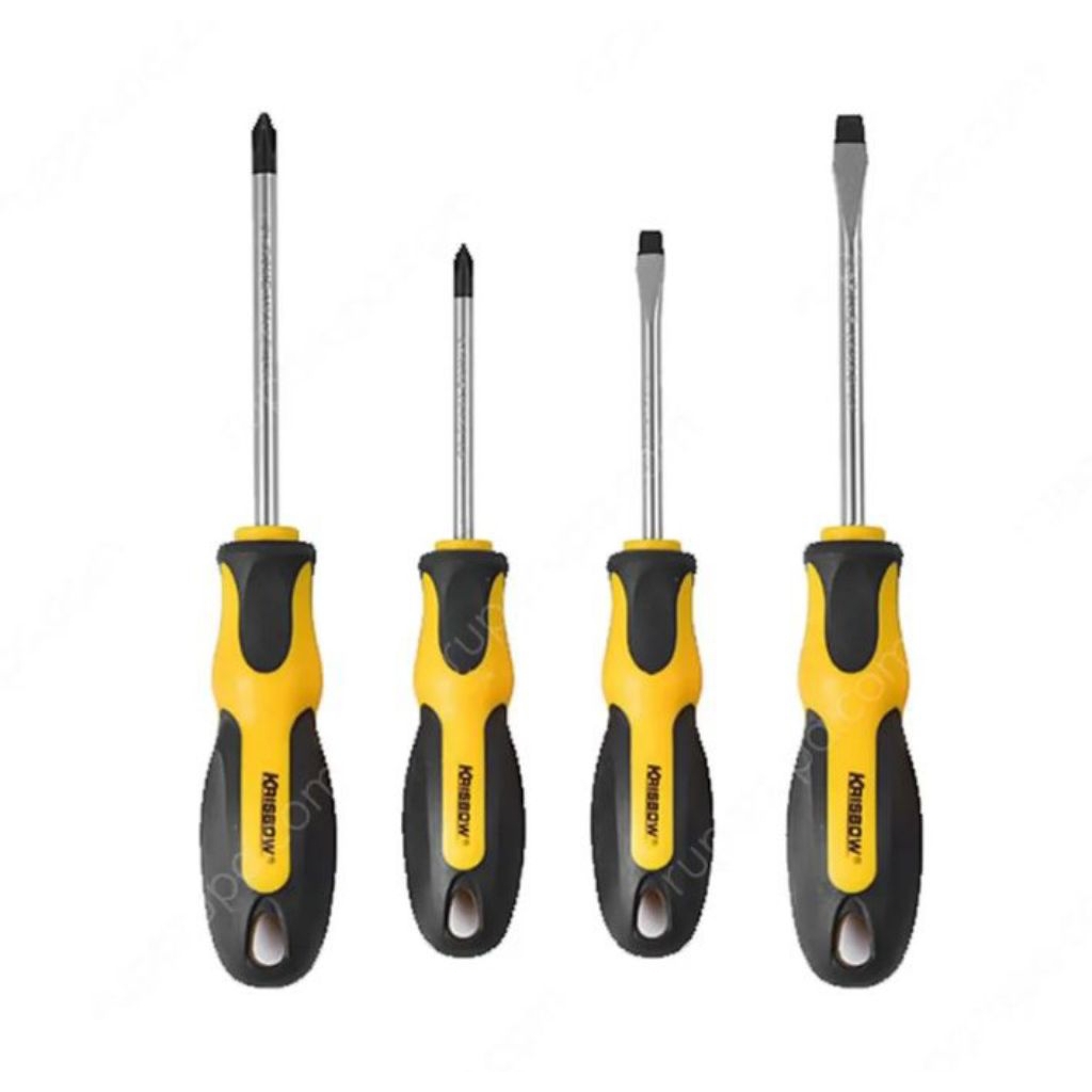 Obeng Set 4 pcs Krisbow Lrsst4 Screwdriver Set Krisbow