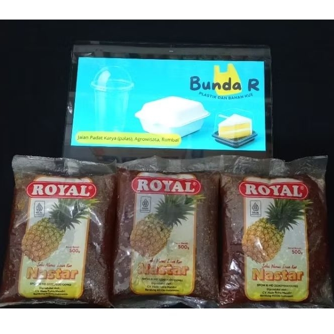 

Royal Nastar Selai Nastar Isian Kue 500gr - Bunda R Plastik