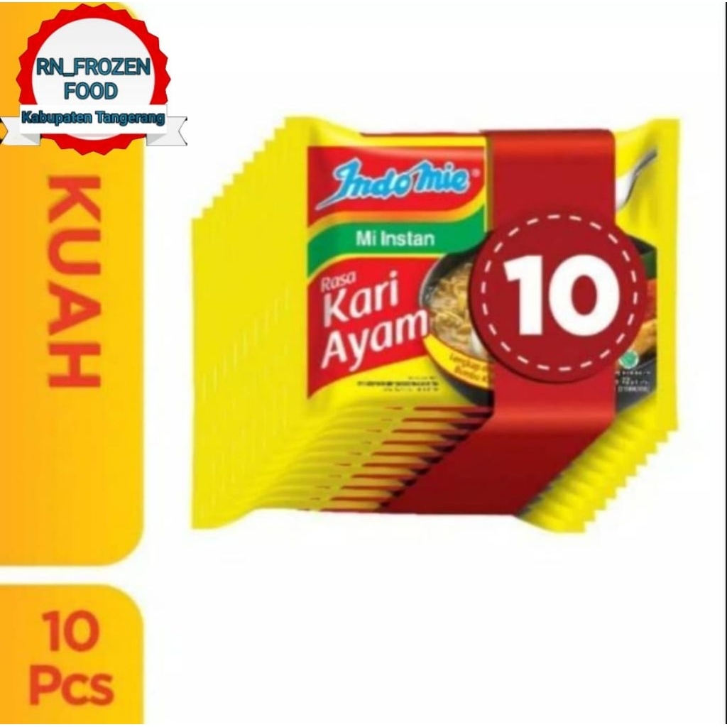 

INDOMIE RASA KARI AYAM | 1 BANDED ISI 10's