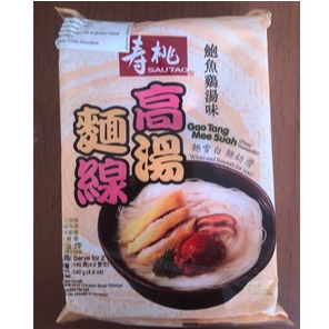 

Sau Tao Gao Tang Mee Suah/ Flour Vermicelli Abalone Chicken Soup 140g