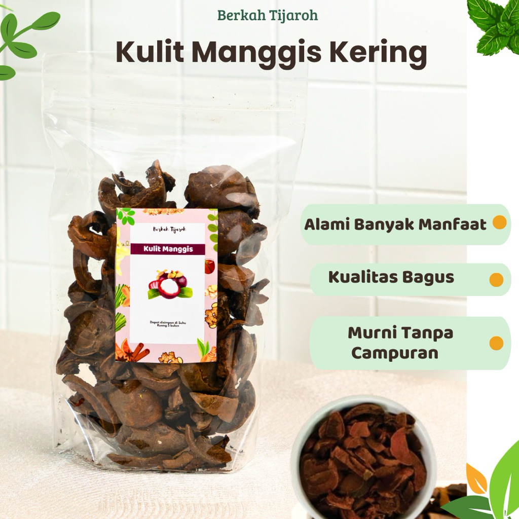 

KULIT MANGGIS KERING / Dried Mangosteen Peel