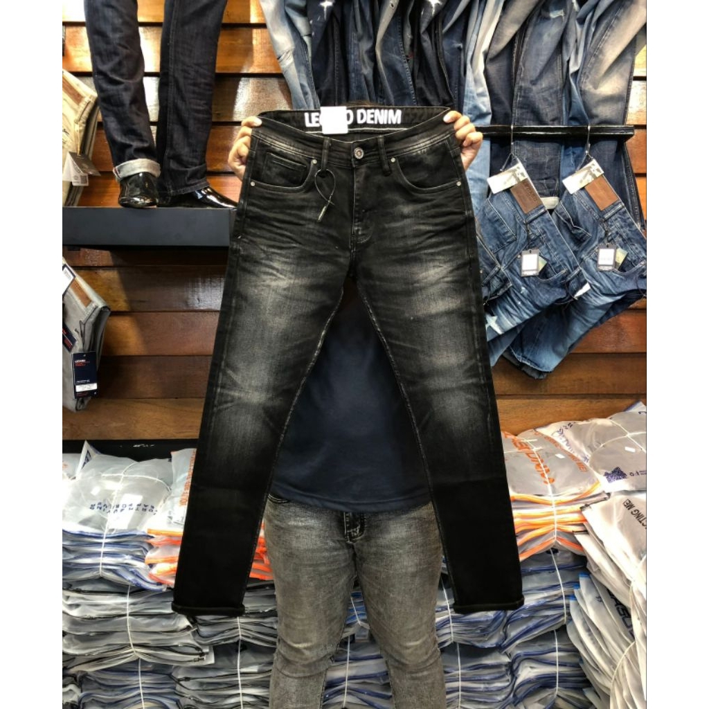 lecaso jeans official // lecaso jeans promo //  celana panjang stredd lecaso original terbaru