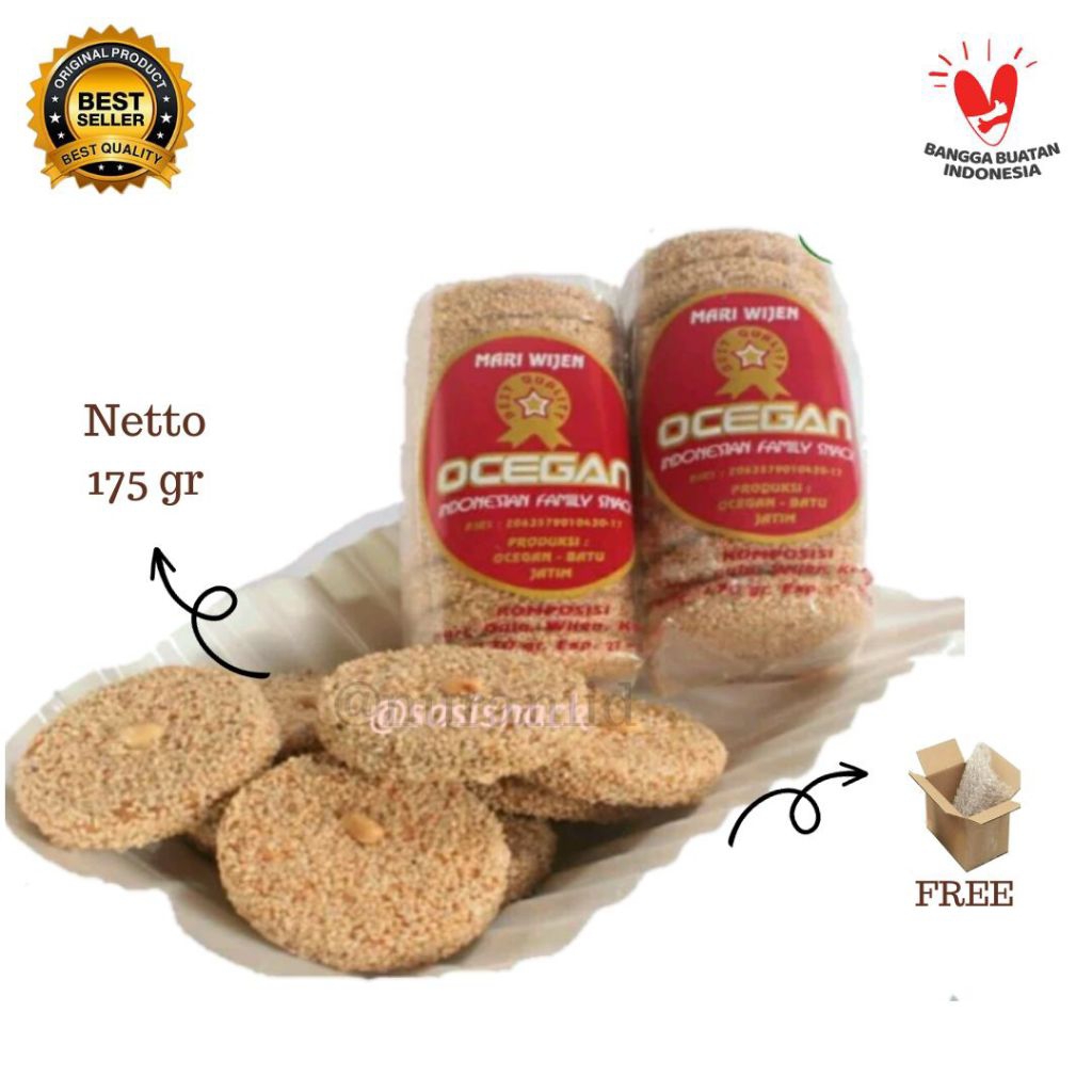 

MARIE WIJEN Super Ocegan Isi 10 Tangkup 180 gr