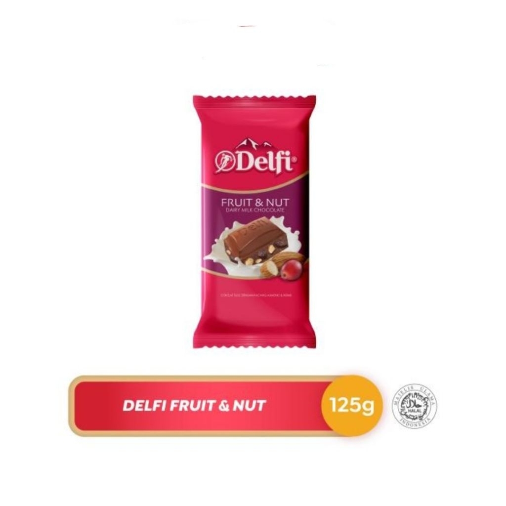 

Delfi Fruit & Nut Dairy Milk Chocolate (125 Gr)