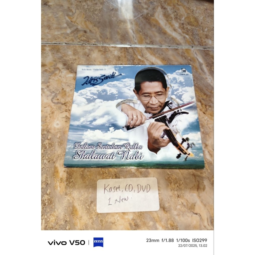 Kaset CD - Dalam sentuhan Qalbu Shalawat Nabi