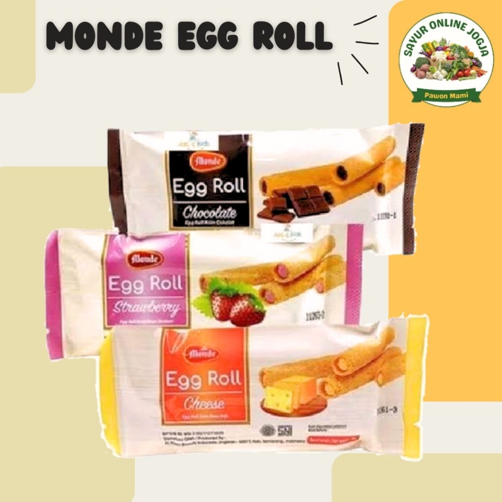 

Monde Egg roll 35gr - PAWON MAMI SAYUR ONLINE JOGJA