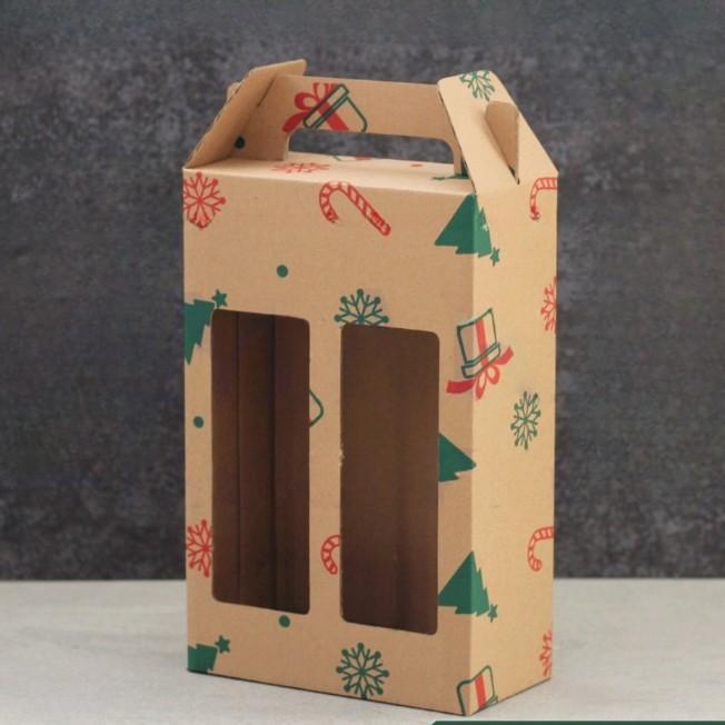 

Dus Tenteng Botol Kale Coklat 500ml Isi 2 Box Parcel Natal Hampers Packaging Hadiah Hampers Souvenir Botol Tumbler