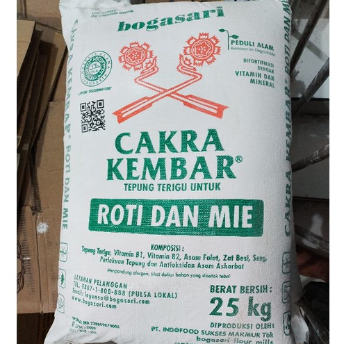 

Tepung Cakra kembar 1 kg repack