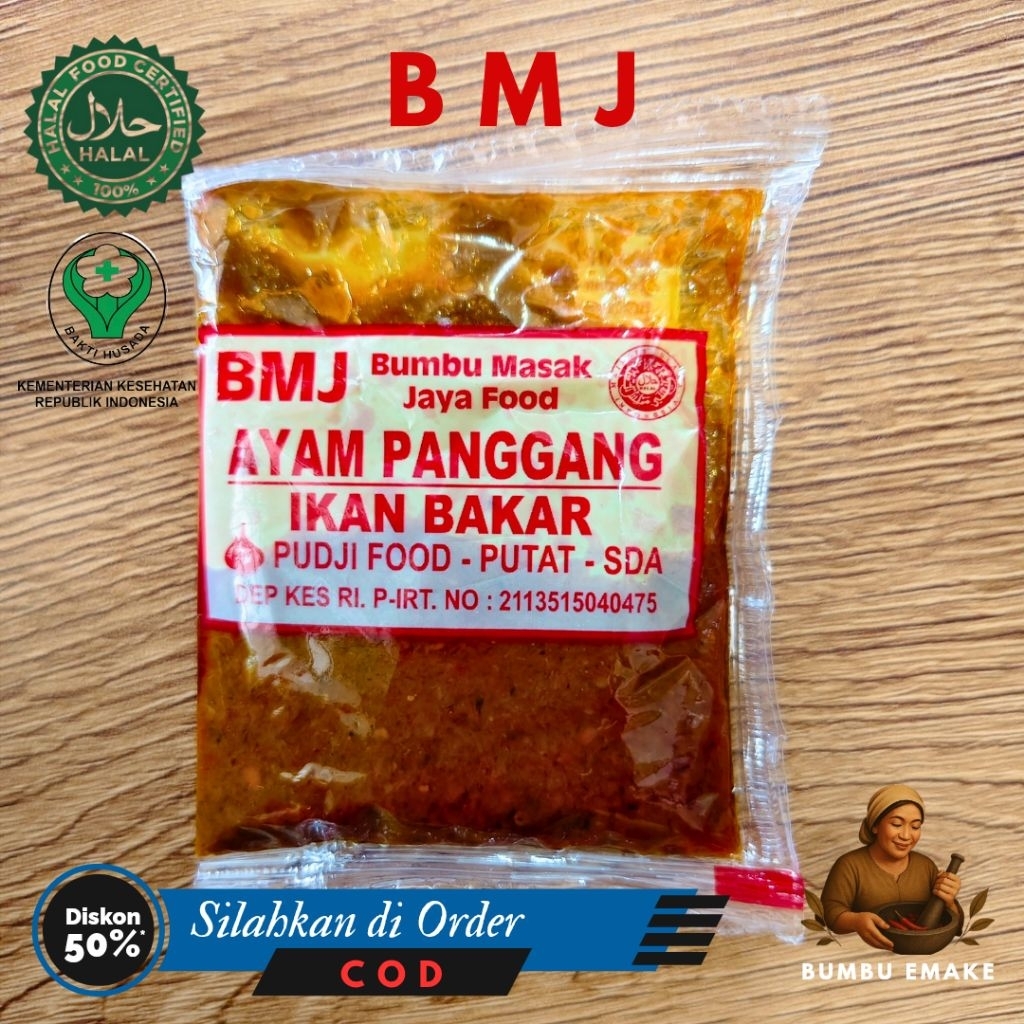 

BMJ - Bumbu AYAM PANGGANG - Bumbu Masak Jaya Food
