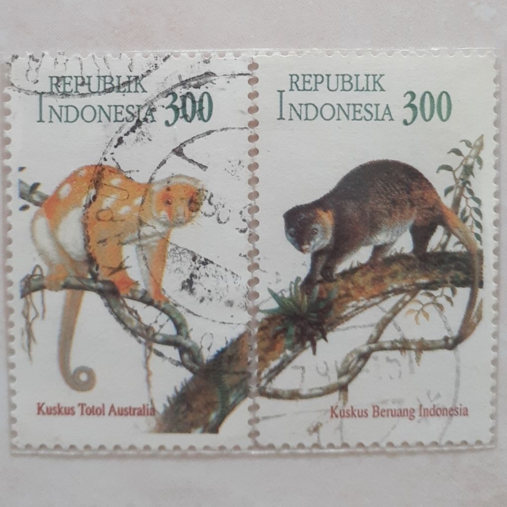 

Perangko Indonesia Penerbitan Perangko Bersama Indonesia-Australia Tahun 1996 set lengkap - 2pcs