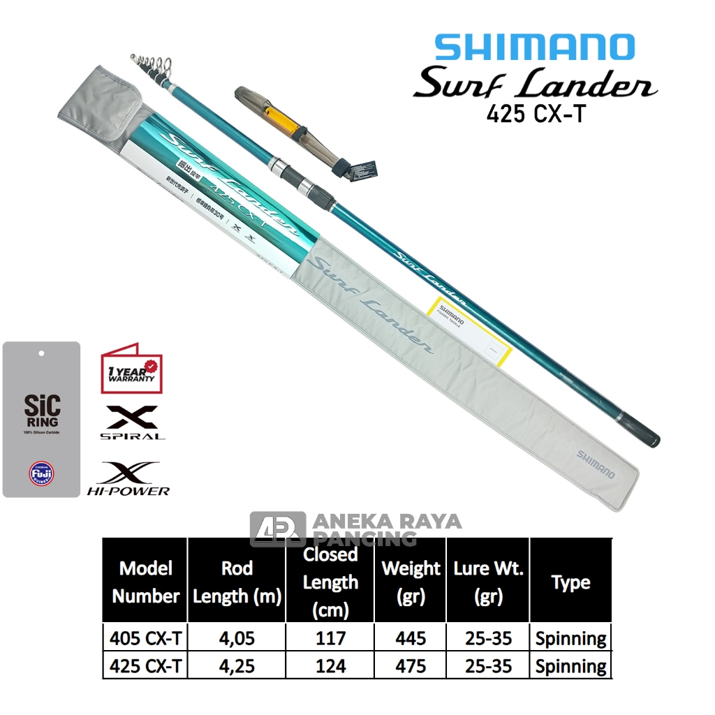 JORAN SHIMANO 23 SURF LANDER / Joran Teleskopik Terbaru / Joran Antena Terbaru / Joran Pasiran Terba