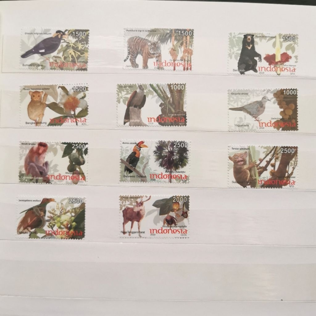 

Perangko Seri Puspa dan Satwa Identitas Provinsi 2010