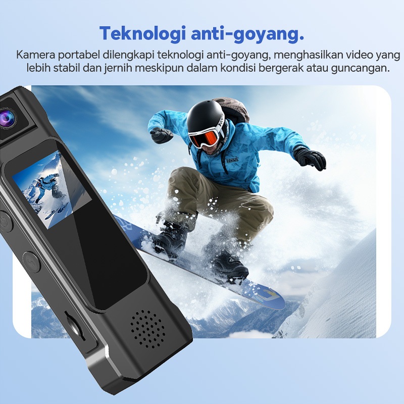 Perekam Konferensi Video Kamera Mini Hd 1080P Perekam Video Yang Dapat Direkam Layar Hd Led Perekam