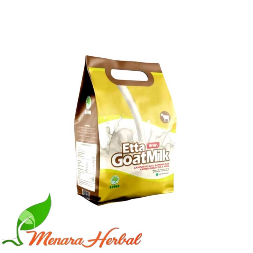

Etta Goat Milk Gula Aren Susu Kambing Etawa | Susu EGM HNI Original Per Pouch Isi 10 Sachet