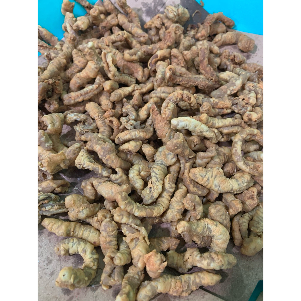 

Kripik Usus MENING Camilan Homemade Cemilan Keripik Enak Murah Nagih Original 250gr 500gr 1kg