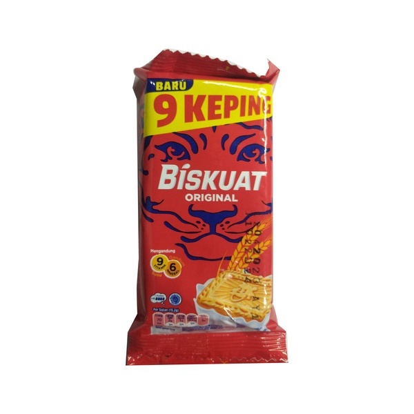 

Sehati Snack - Biskuat Biskuit Original 34.2GR | Snack Camilan 1pack(10pcs)