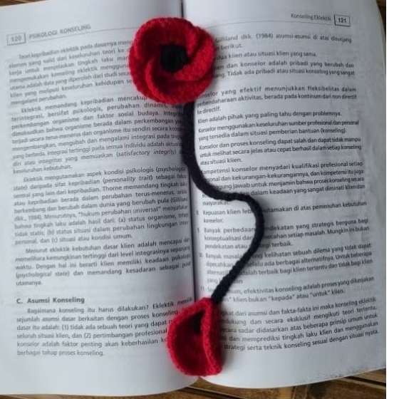 

Pembatas buku bunga popi | bookmark | bonus freebies