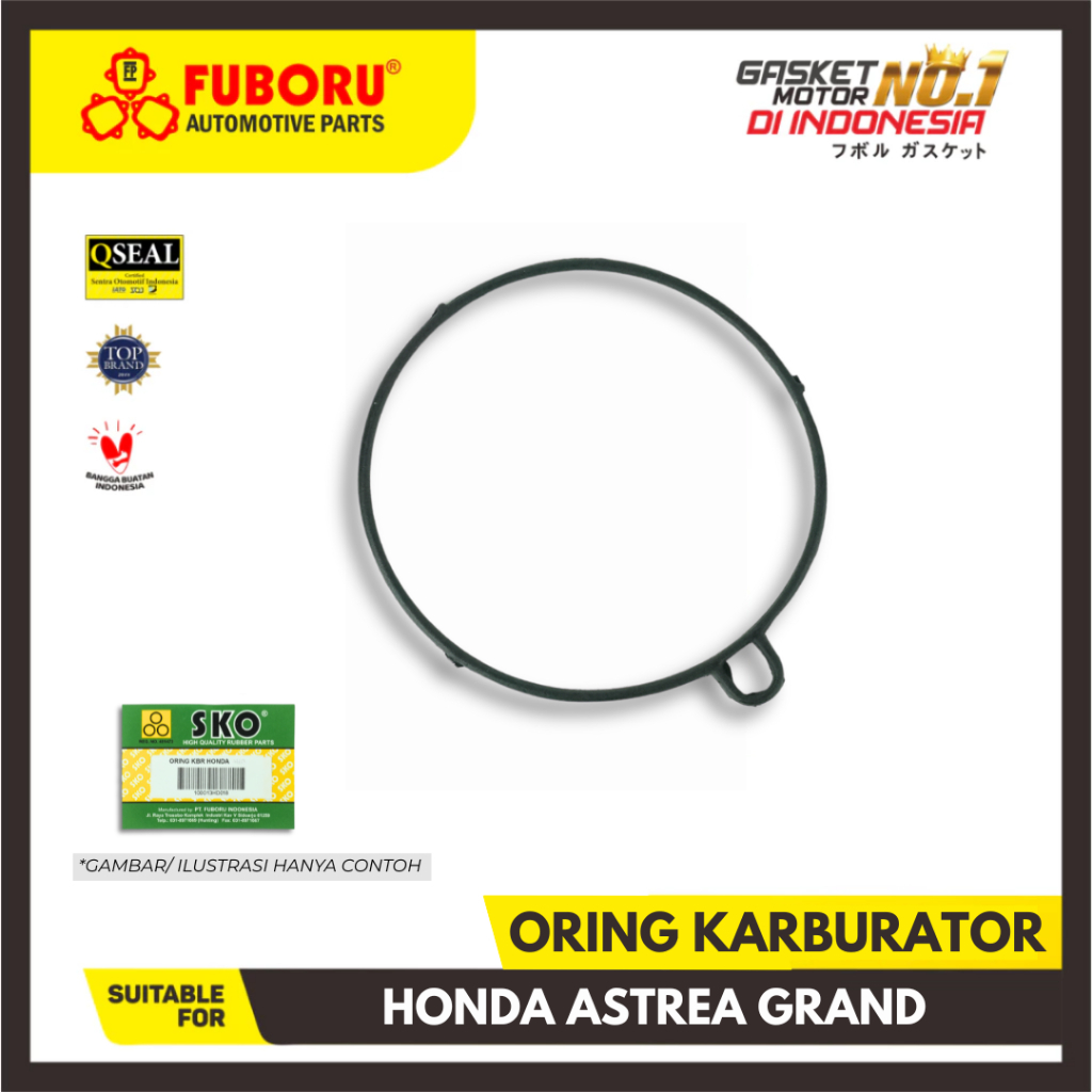 ORING KARBURATOR HONDA ASTREA GRAND KARET SEAL O-RING KARBURATOR FUBORU