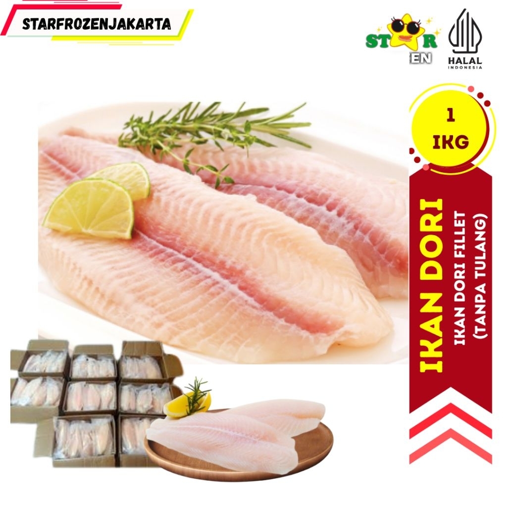

Ikan Dori Fillet 1 Kg / Ikan Dori tanpa tulang