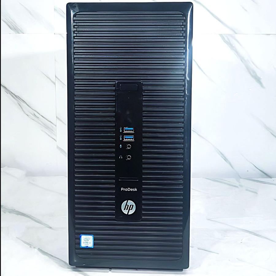 PC HP PRODESK 400 G3 MT  BEKAS CORE i3 6100 RAM 8GB DDR4 SSD 256GB MULUS LIKE NEW BERGARANSI