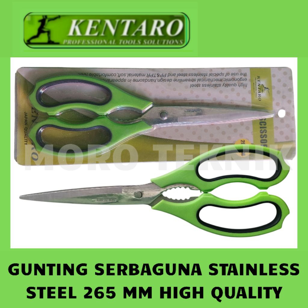 

GUNTING SERBAGUNA STAINLESS STEEL 265 ANTI KARAT LIGHT DUTY