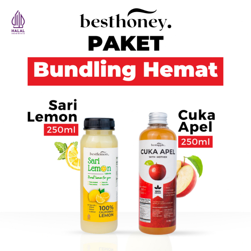 

Best Honey Paket Bundling Diet Sehat Paket Bundling Cuka Apel 250 ML dan Sari Lemon 250 ML Murni