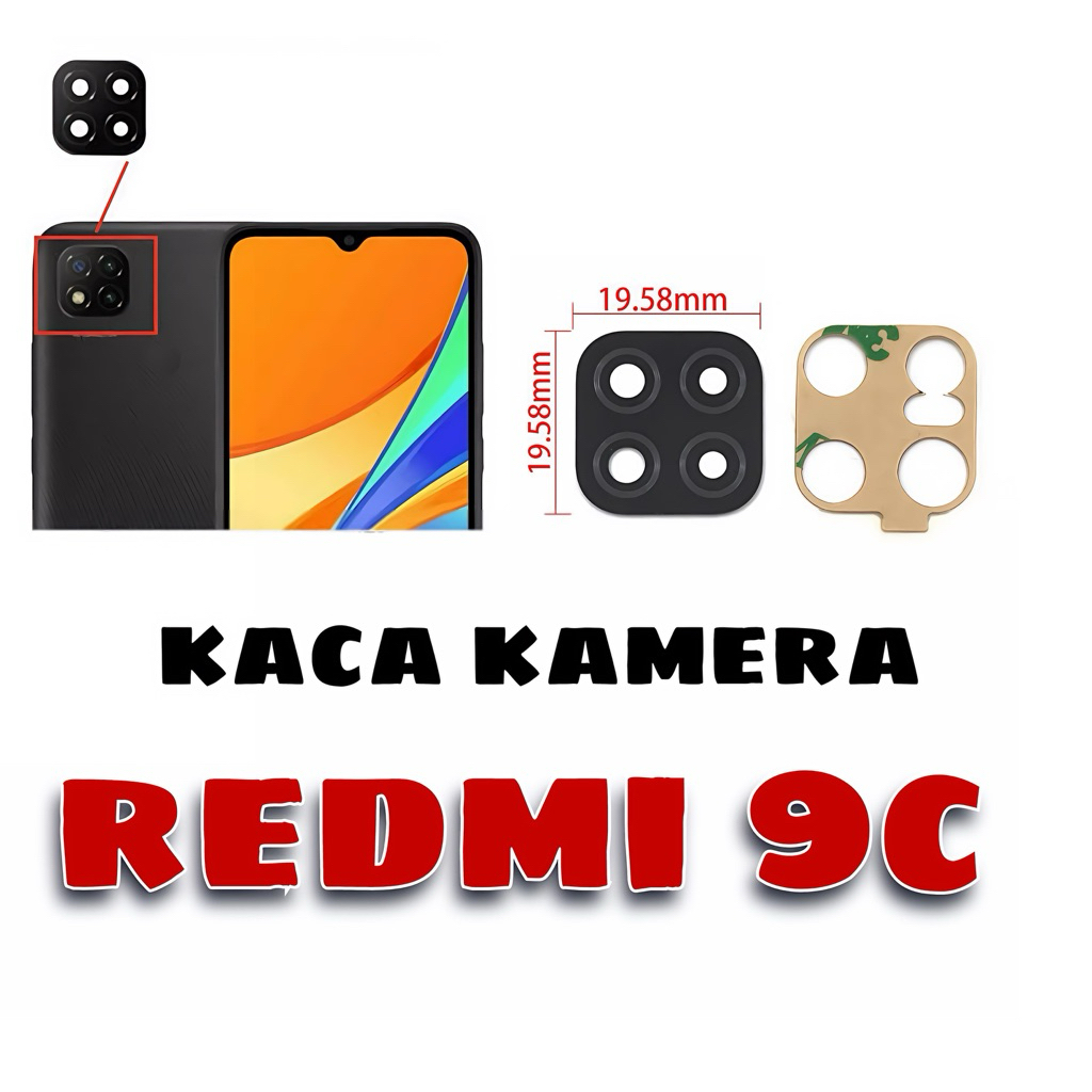 KACA KAMERA REDMI 9C