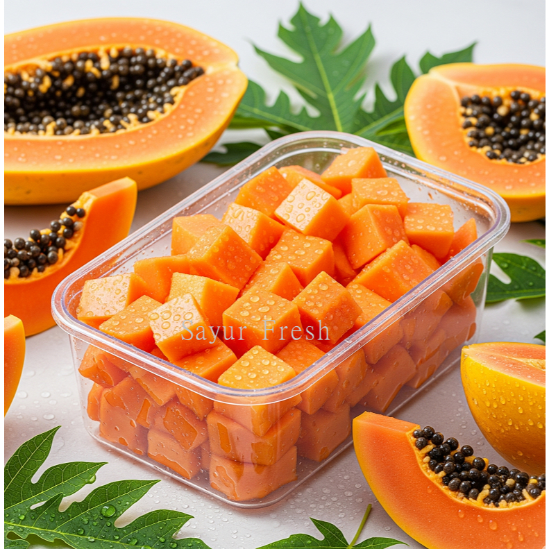 

Pepaya California Potong Dadu 1000ml