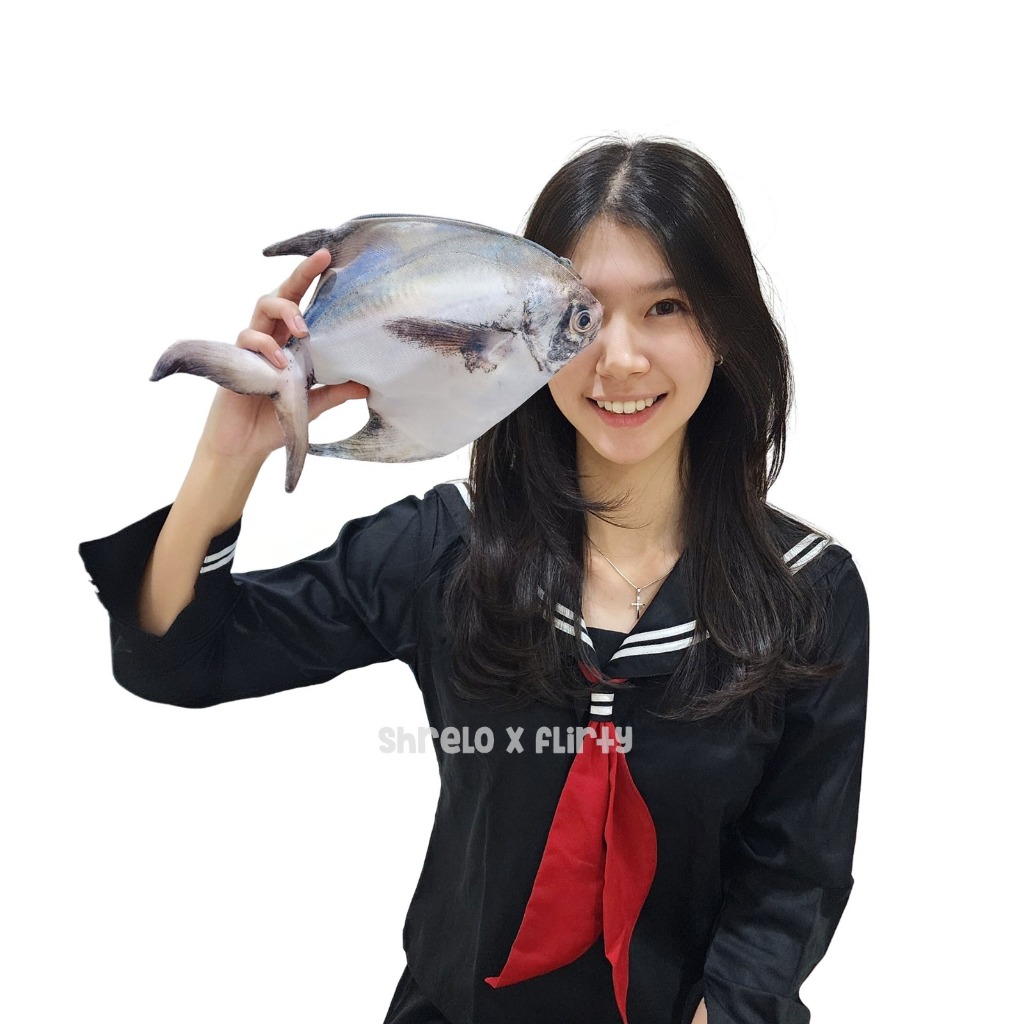 

Tempat Pensil Ikan Bawal Putih Segar Pouch Alat Tulis Premium Unik hadiah sekolah kantor karya lokal