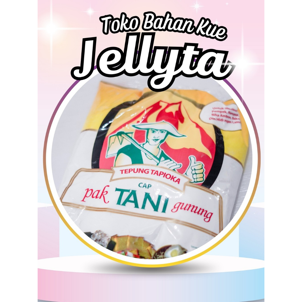 

Tepung Tapioka / Sagu Cap Pak Tani Gunung | 500 gr