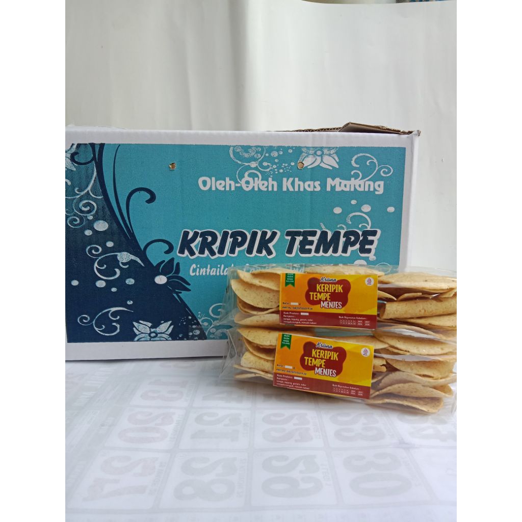 

KRIPIK MENJES KRISNA MALANG(1dus isi10)