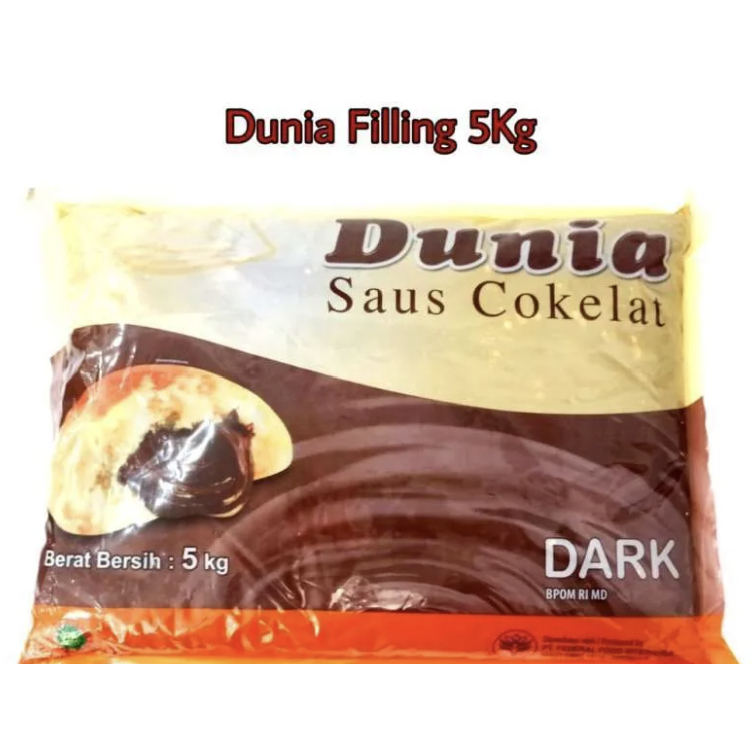 

Dunia Filling Pasta C8 5Kg / Selai coklat 4 x 5 kg
