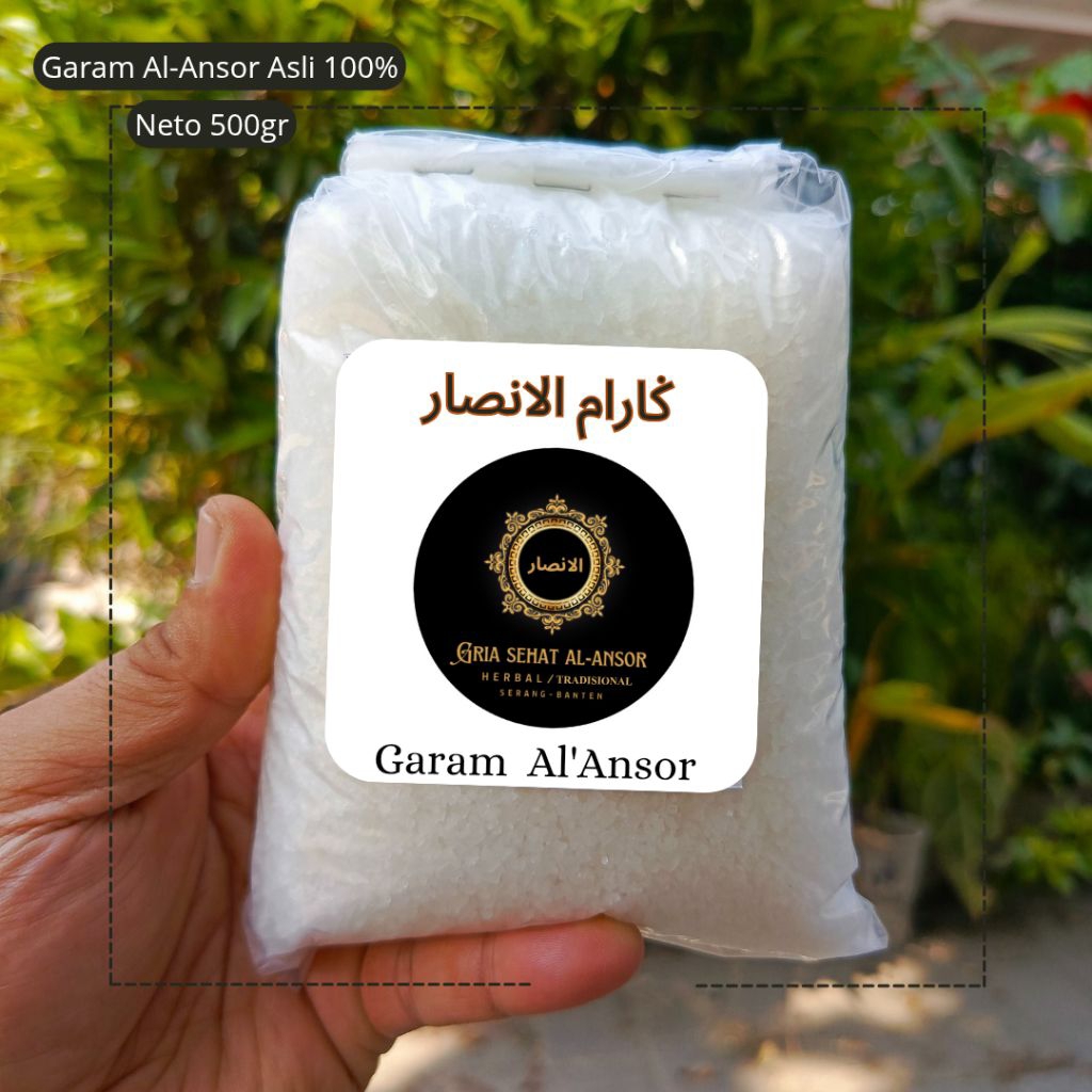 

Garam Al-Ansor Original 100% Asli 500gram