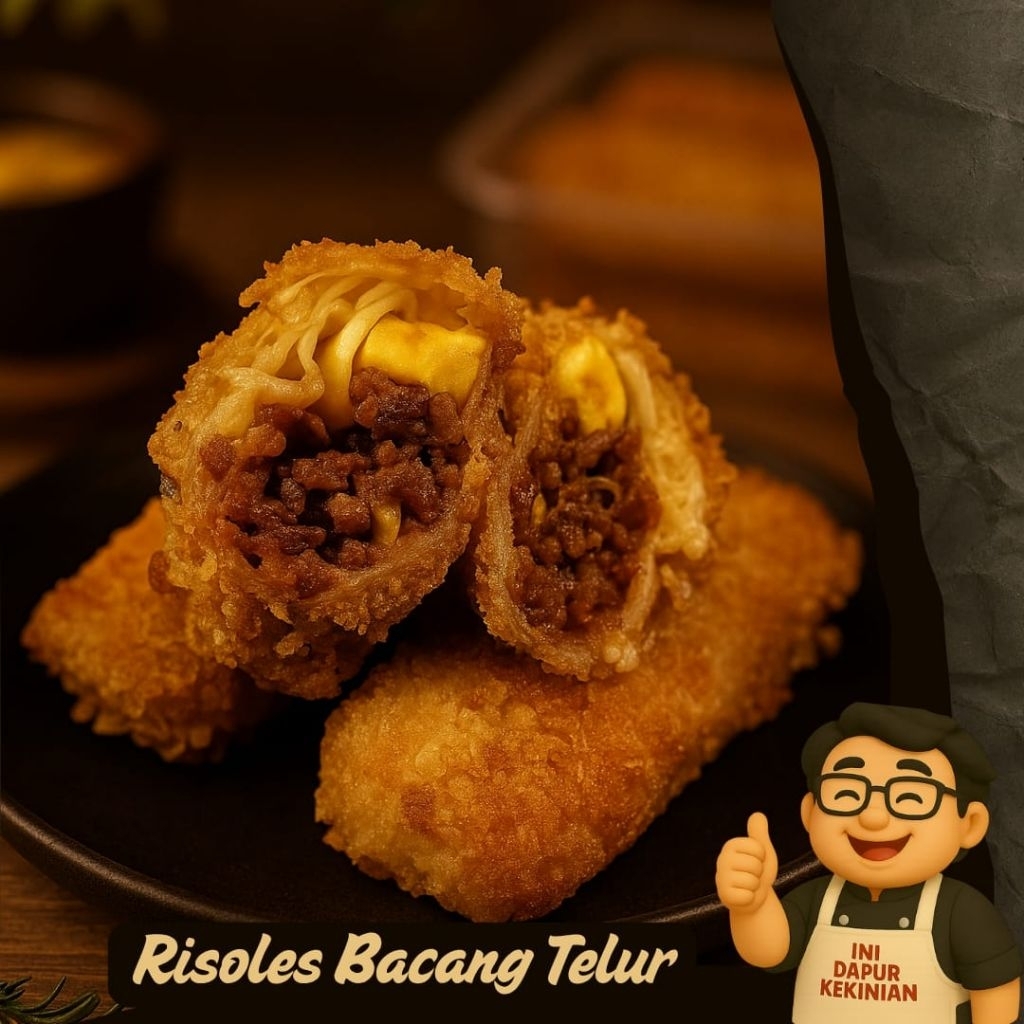 

Risoles Bacang Telur