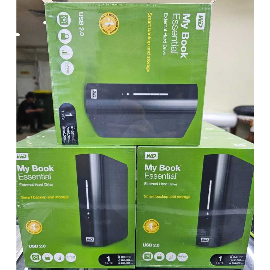 Harddisk External 1TB WD My Book Essential USB 2.0