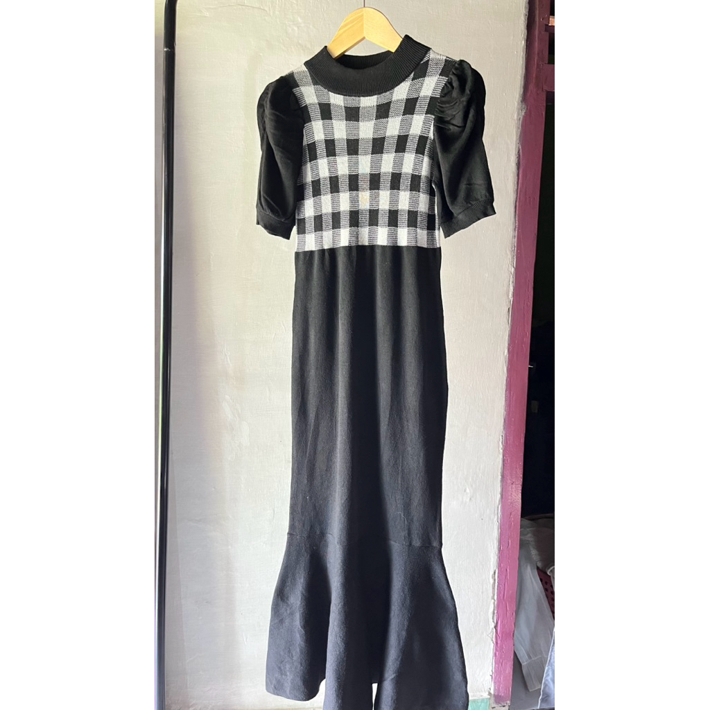 dress GRL duyung puffy