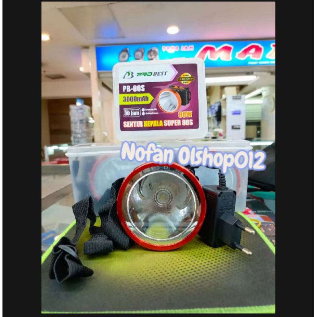 NEW COD SENTER KEPALA MURAH PROBEST PB-50S SENTER KEPALA PROBEST 50 WATT / PB-80S SENTER KEPALA PROB