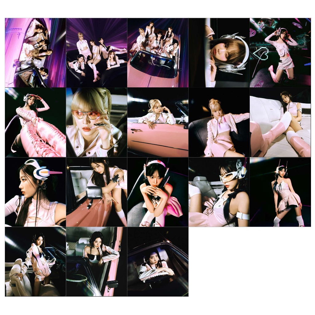 

MINI STIKER LE SSERAFIM PERFECT NIGHT HOLOGRAM (ISI : 18 PCS) STICKER IDOL KOREA JPOP ANIME JAPAN JEPANG PREMIUM MURAH UNOFFICIAL SAKURA EUNCHAE CHAEWON KAZUHA YUNJIN READY STOCK !