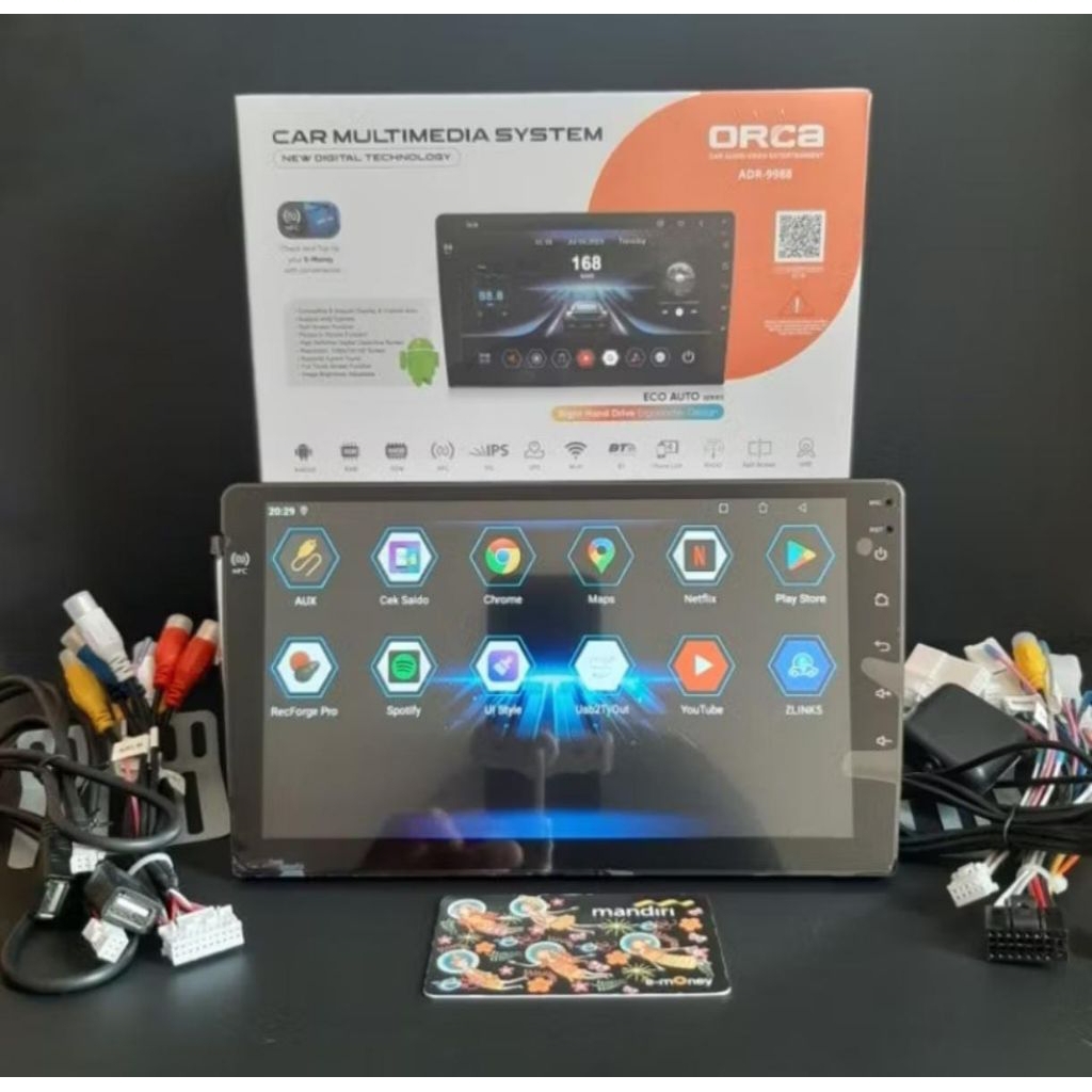 Head unit Android Orca ECO auto NFC ram 2/64 / head unit Android orca ECO auto NFC